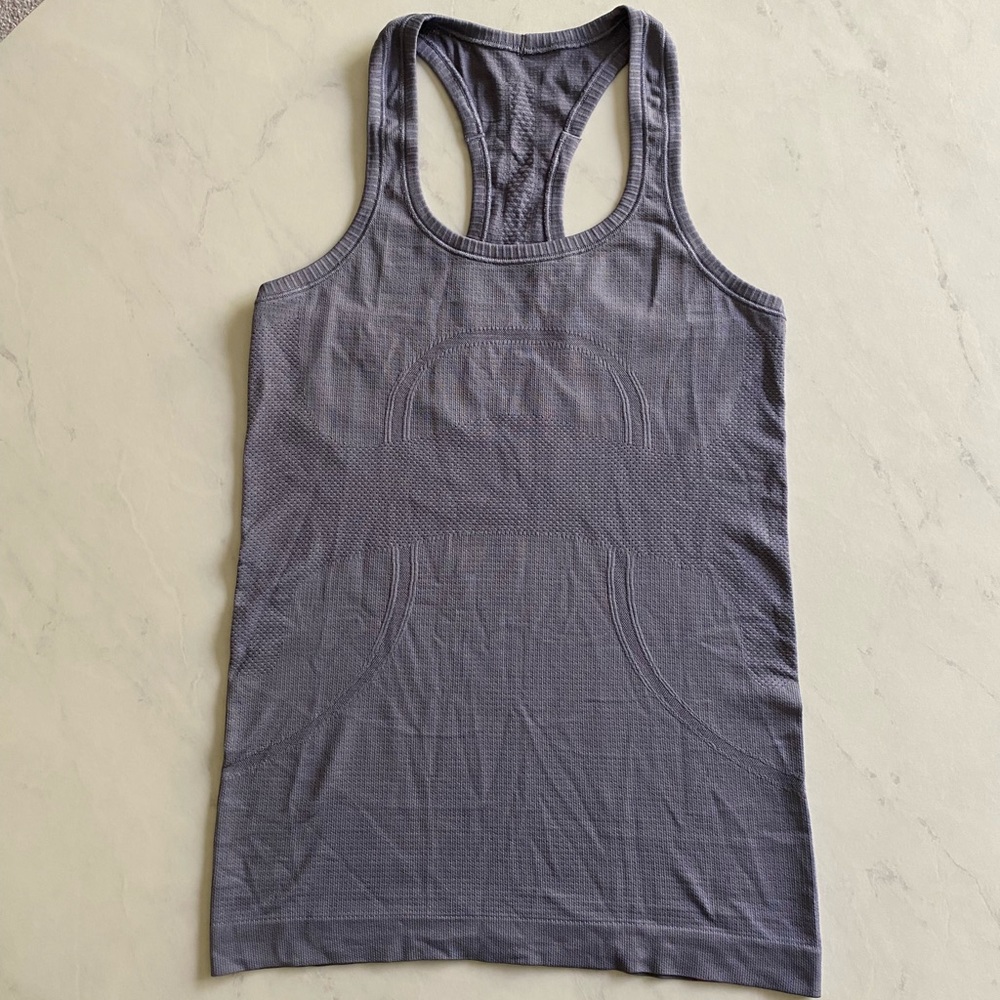 lululemon athletica Gray Tank Top
